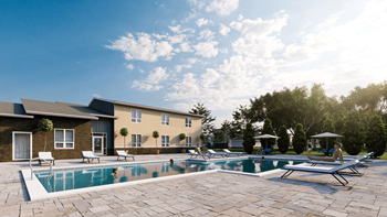 Rendering of the Pool at The Gantry